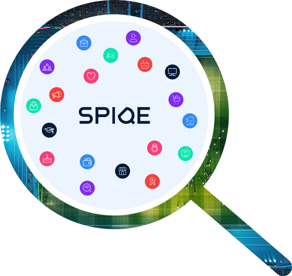 SPIQE Sport Audience Graph provides data on 1800 audience categories compiled from almost 500 descriptive data points & digital behaviors.